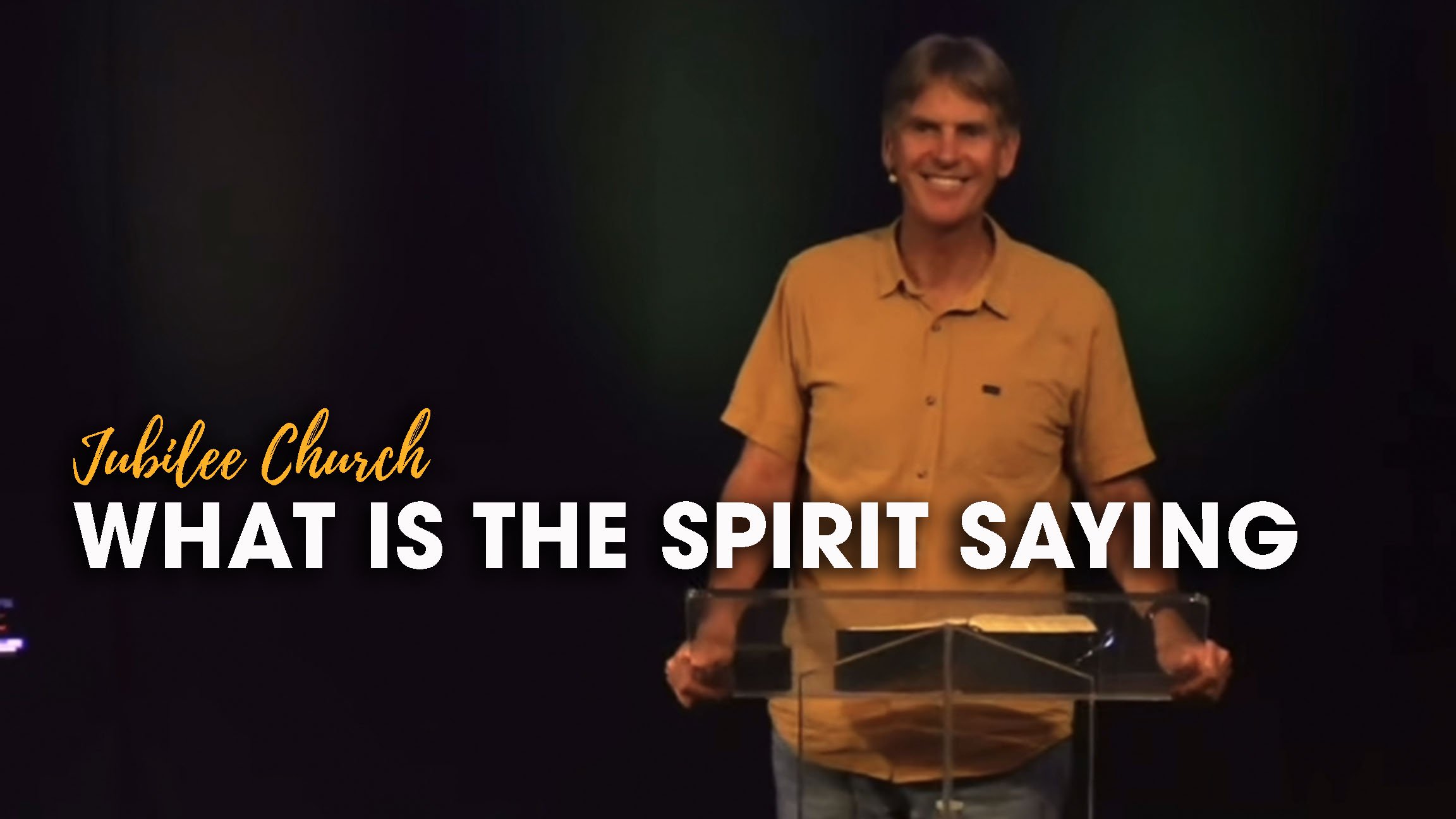 What is the Spirit Saying?