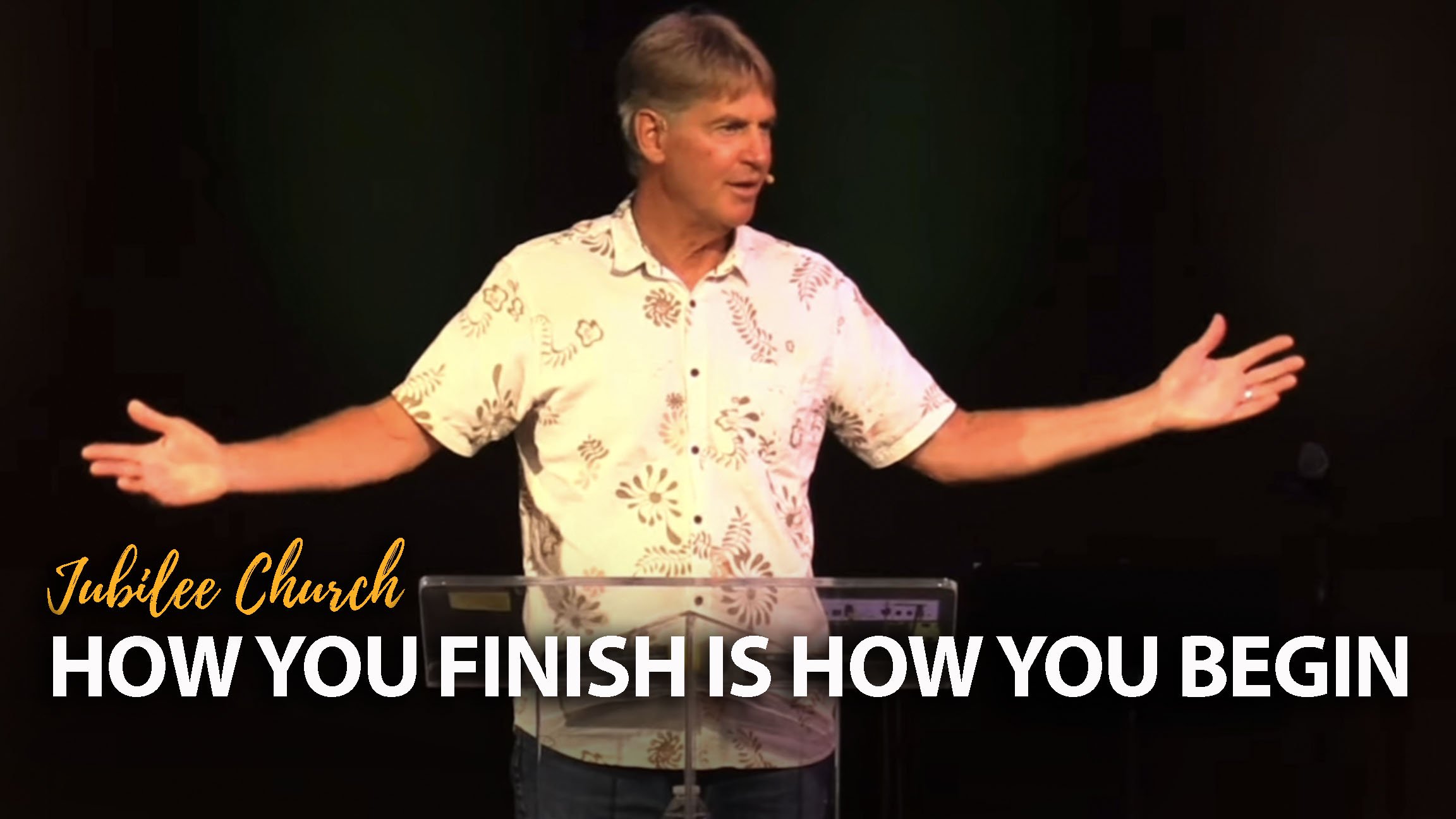 How You Finish is How You Begin