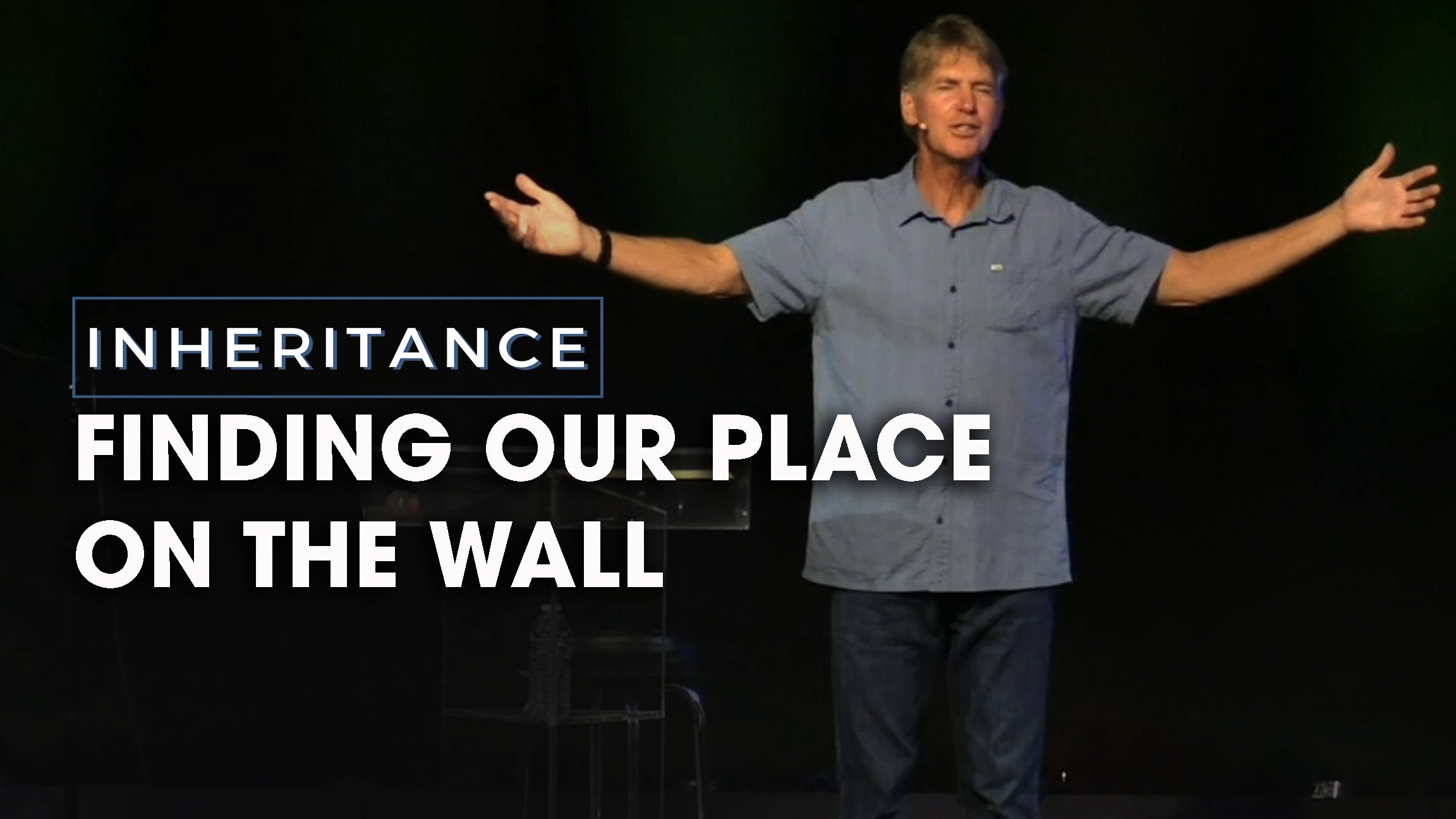 INHERITANCE Men’s Gathering – Finding Our Place on the Wall
