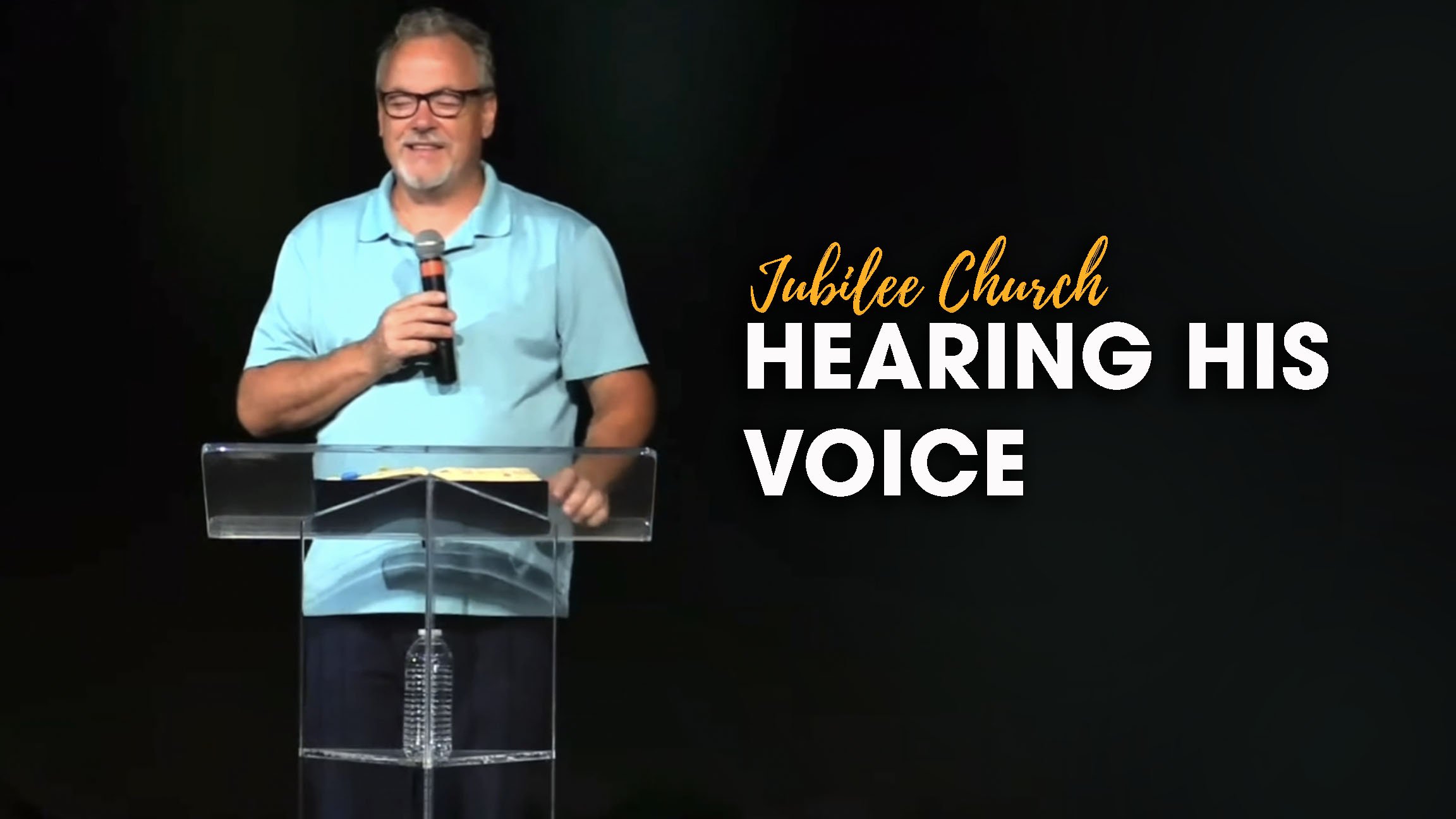 Hearing His Voice