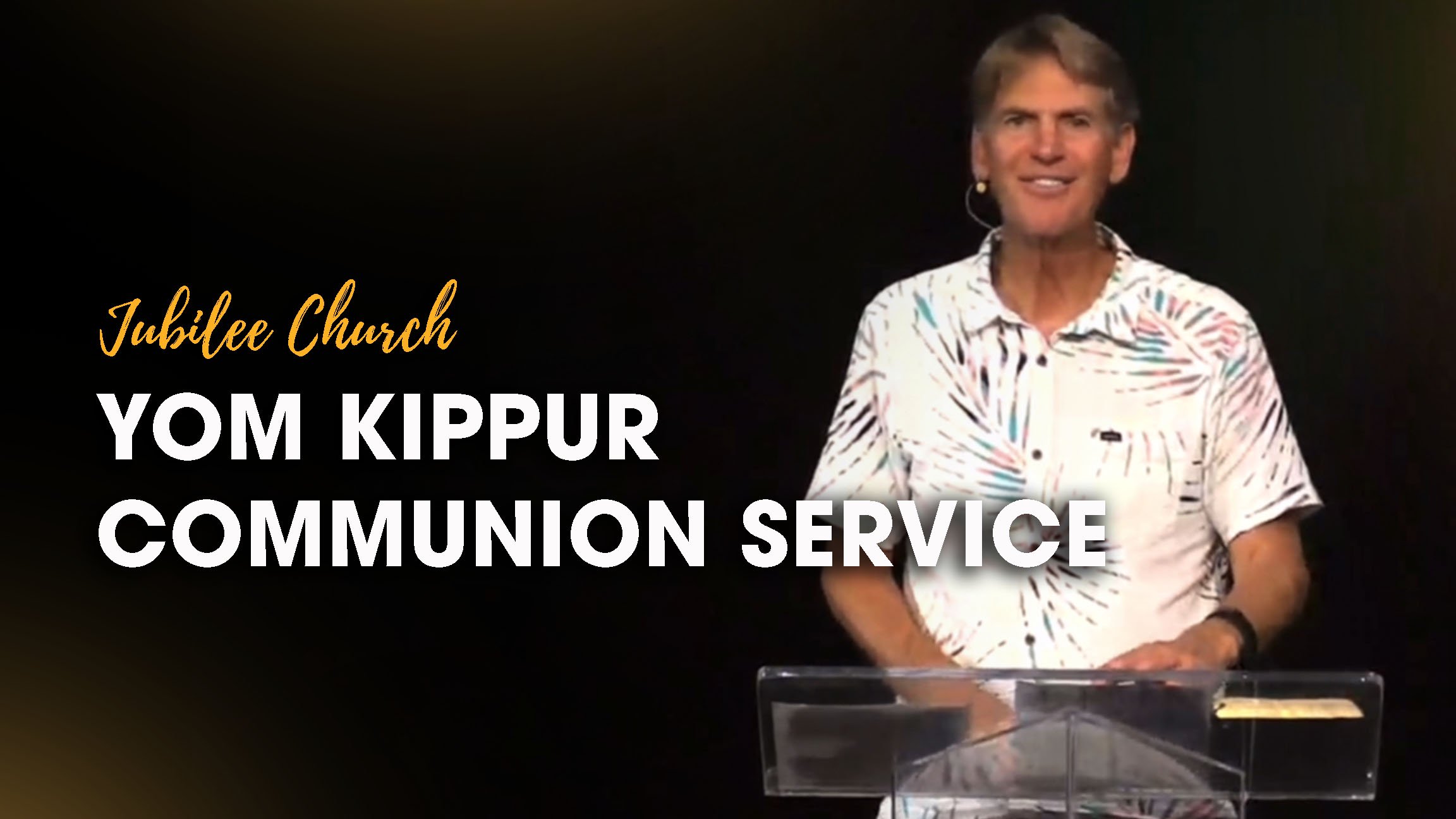 Yom Kippur Communion Service