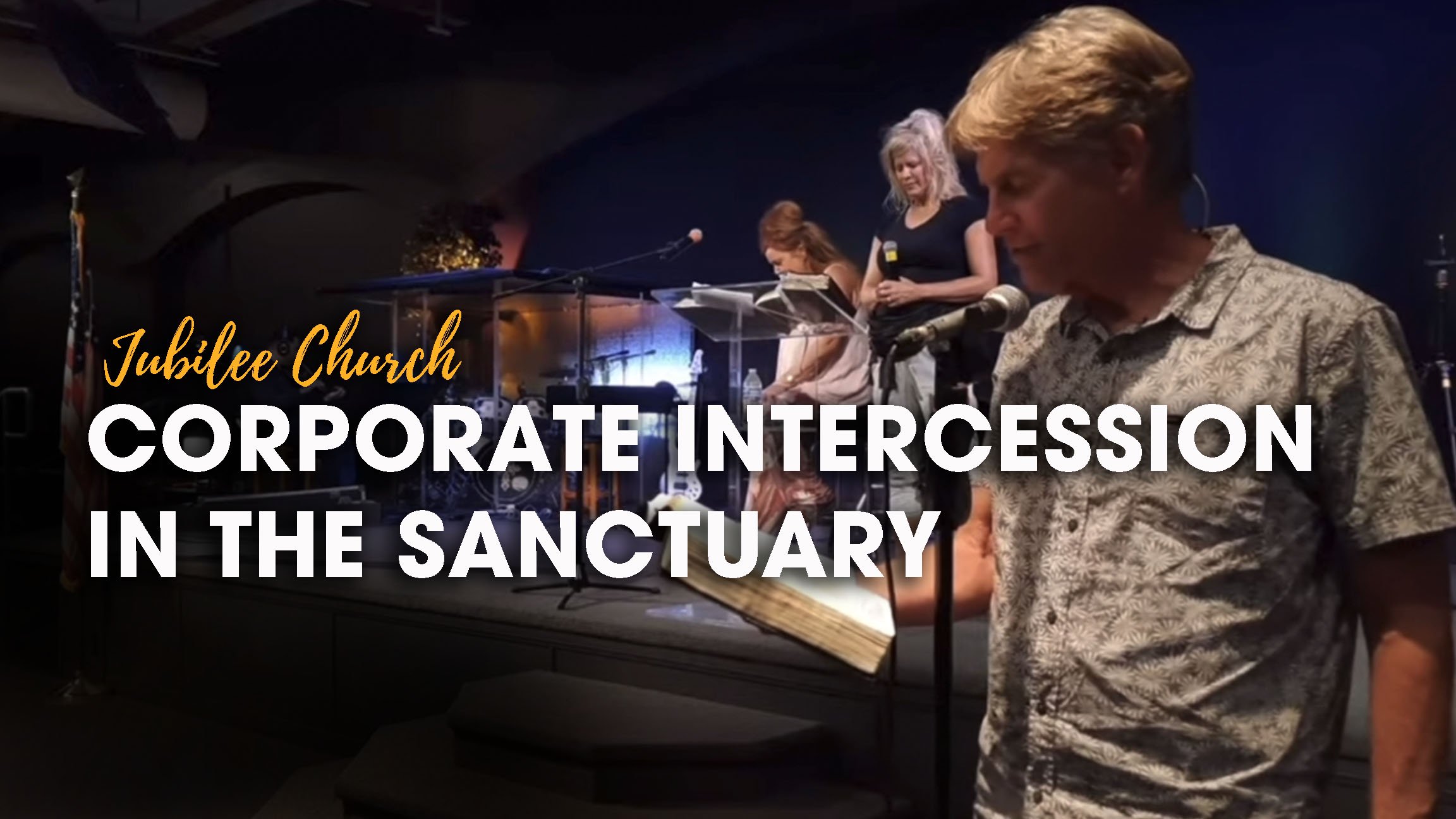 Corporate Intercession in the Sanctuary