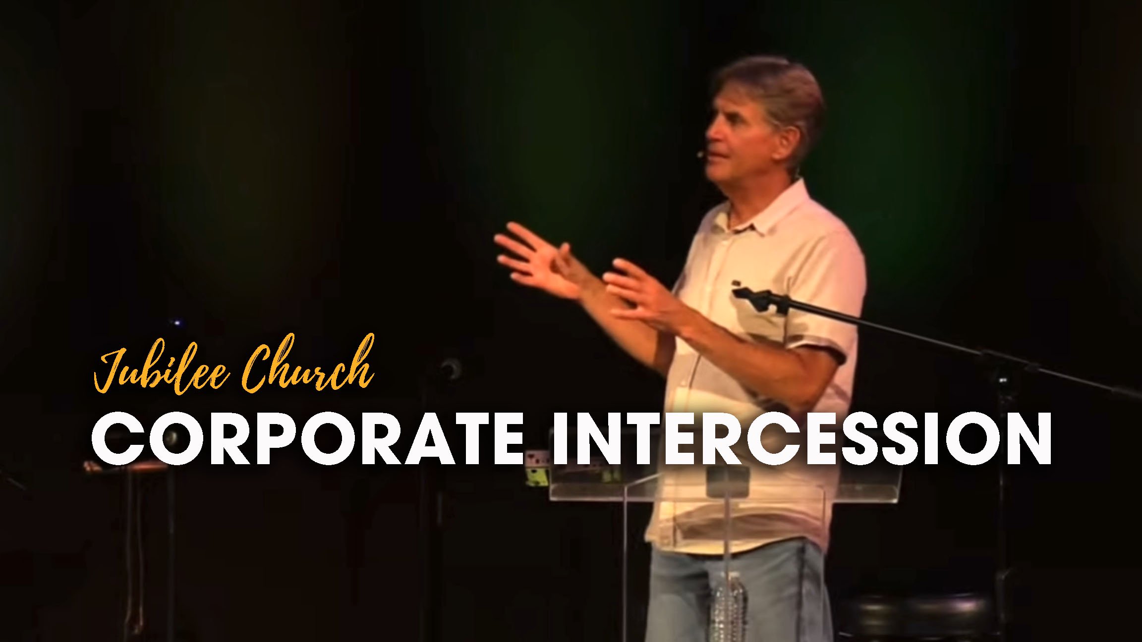 Corporate Intercession in the Sanctuary