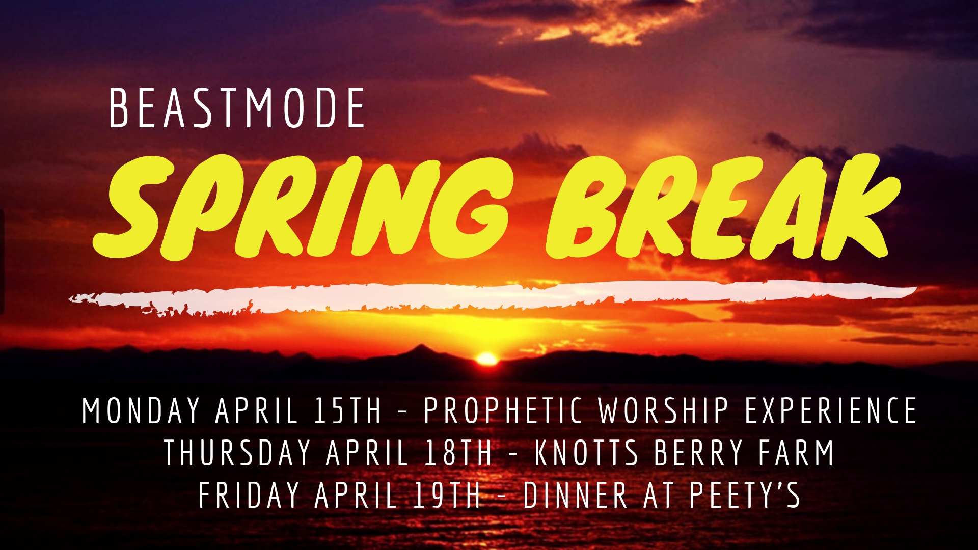 Beastmode Prophetic Worship Night