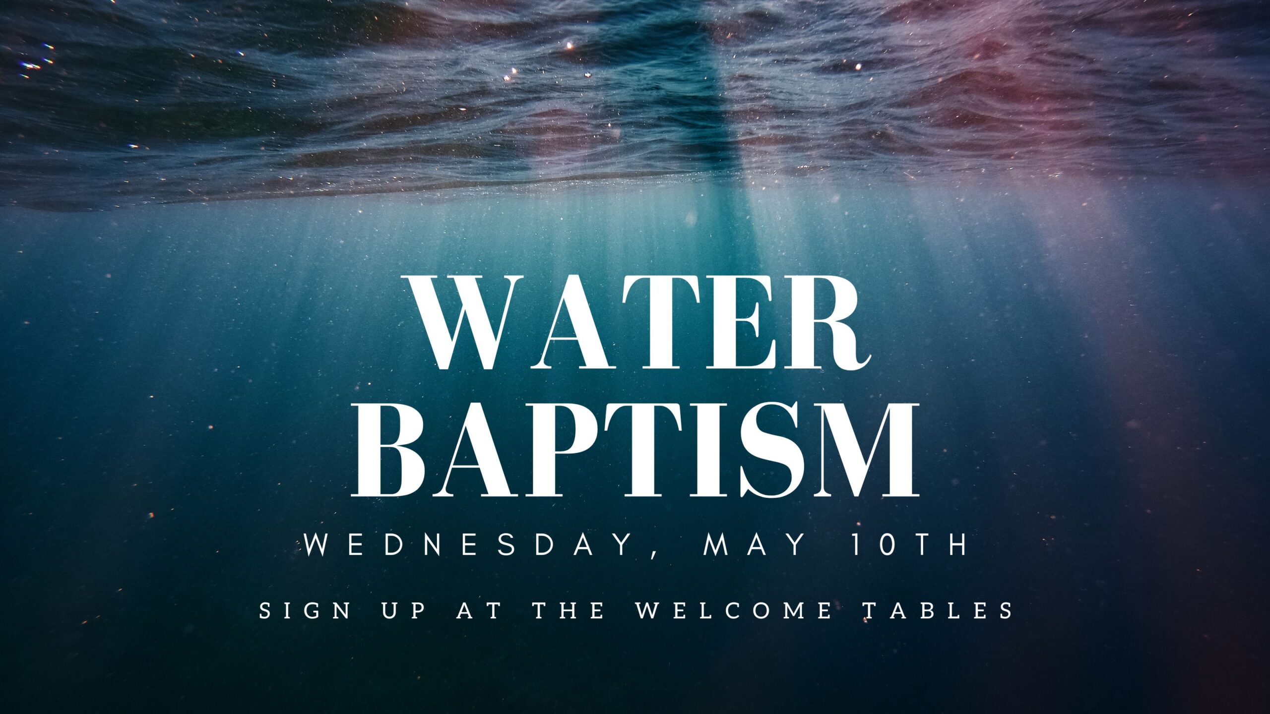 Water Baptism