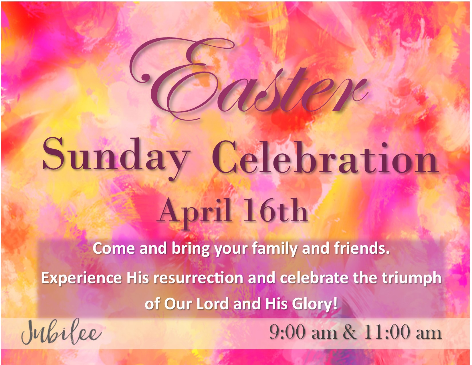 Easter Sunday Celebration