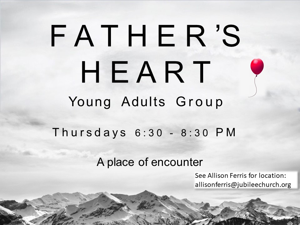 Father’s Heart Young Adults Gathering