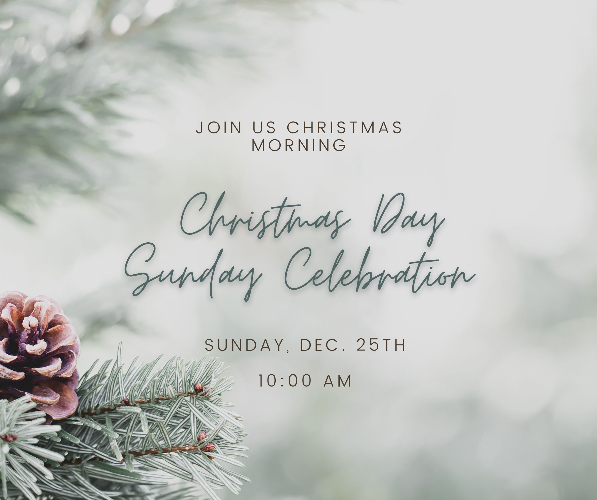 Christmas Sunday Celebration