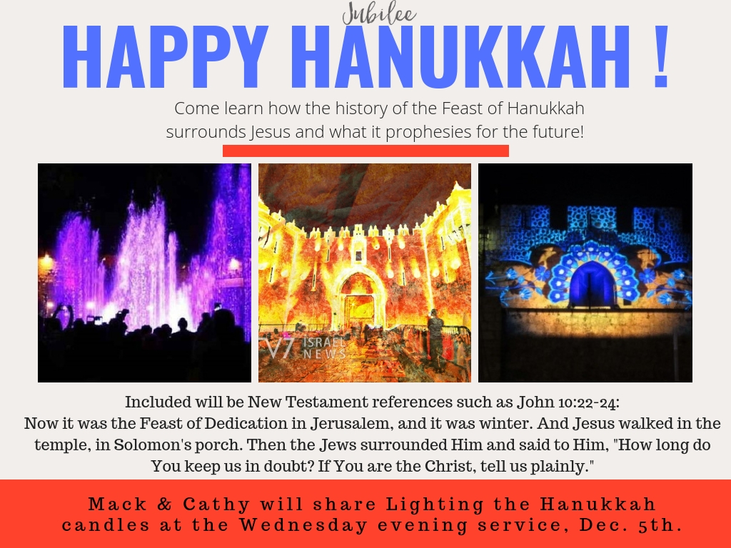 Happy Hanukkah Service