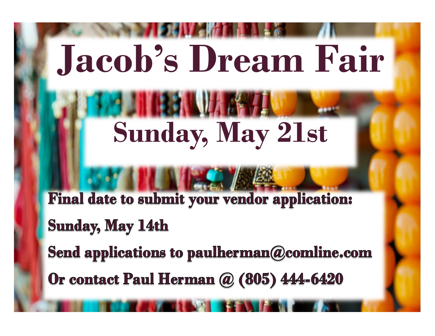 Jacob’s Dream Fair