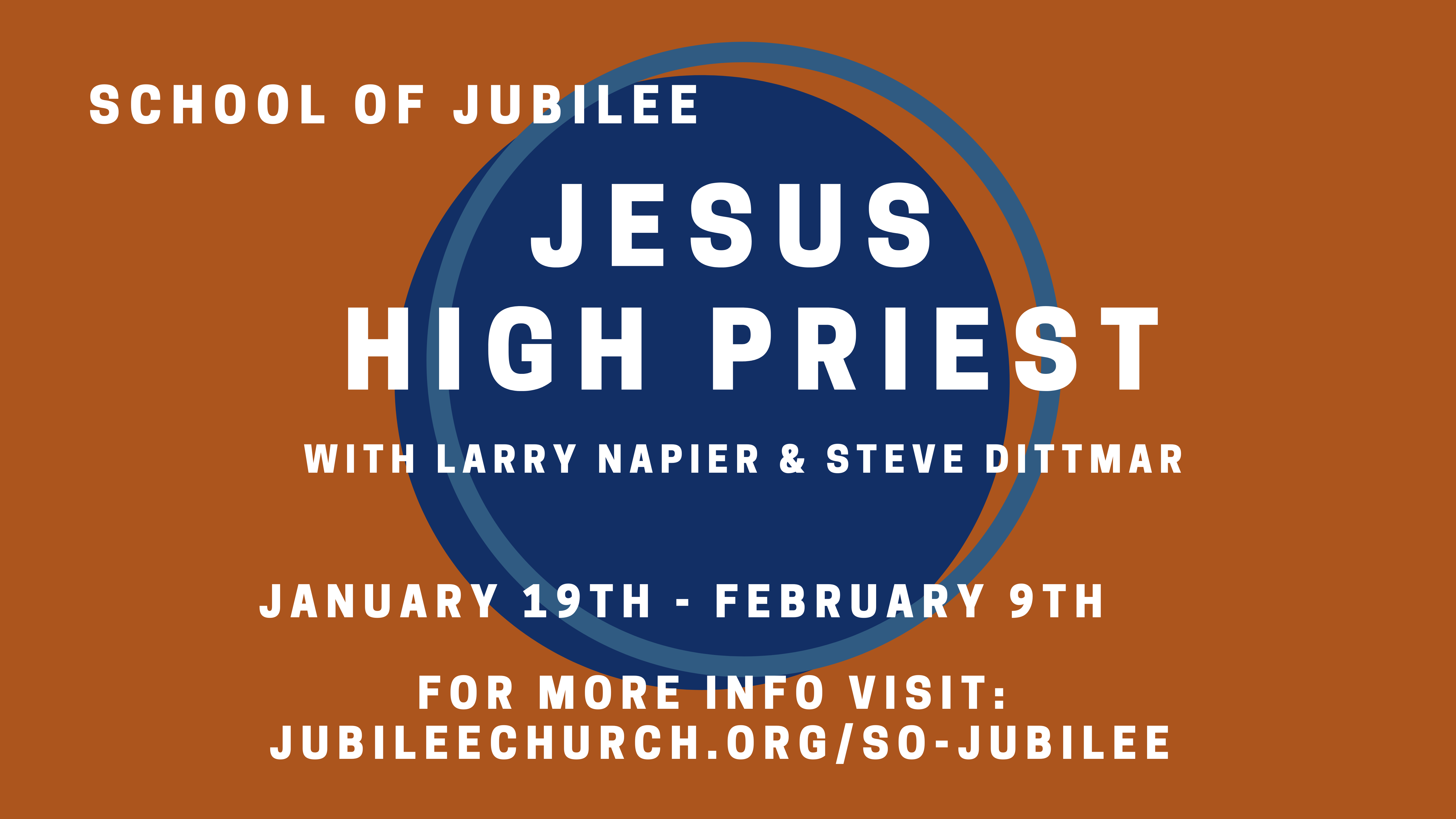 Jesus High Priest