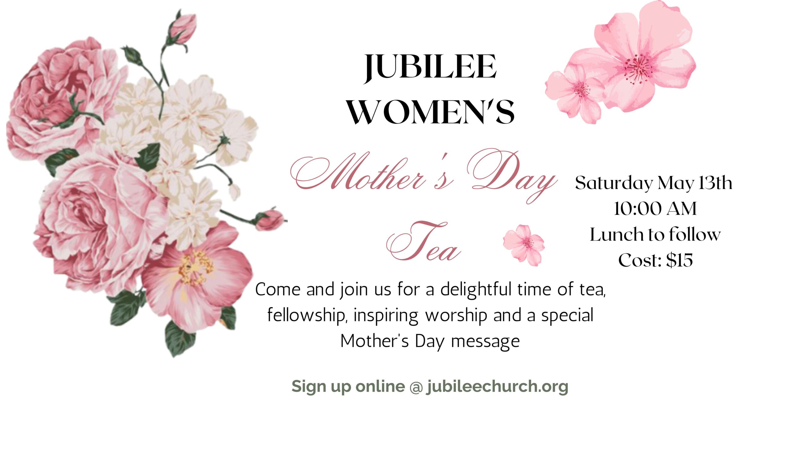 Mother’s Day Tea