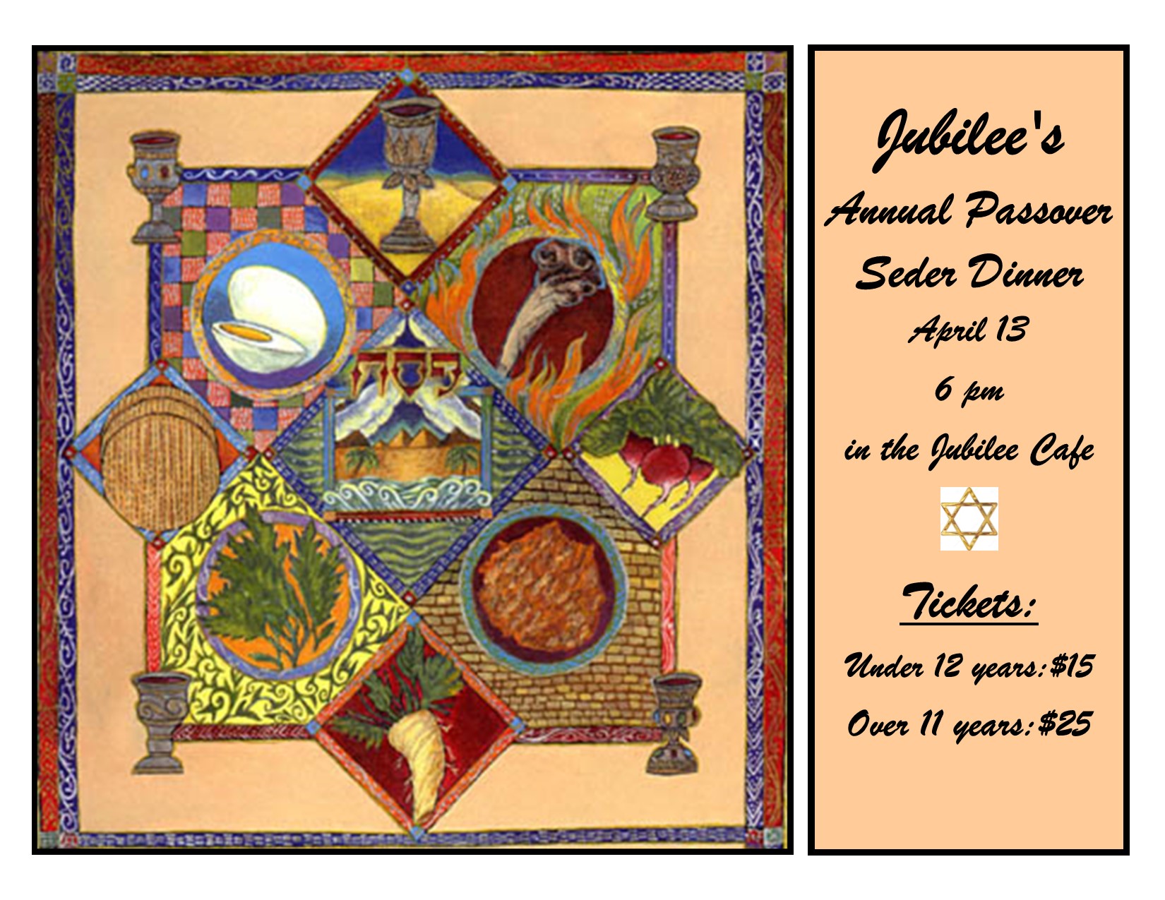 Jubilee’s Annual Passover Seder