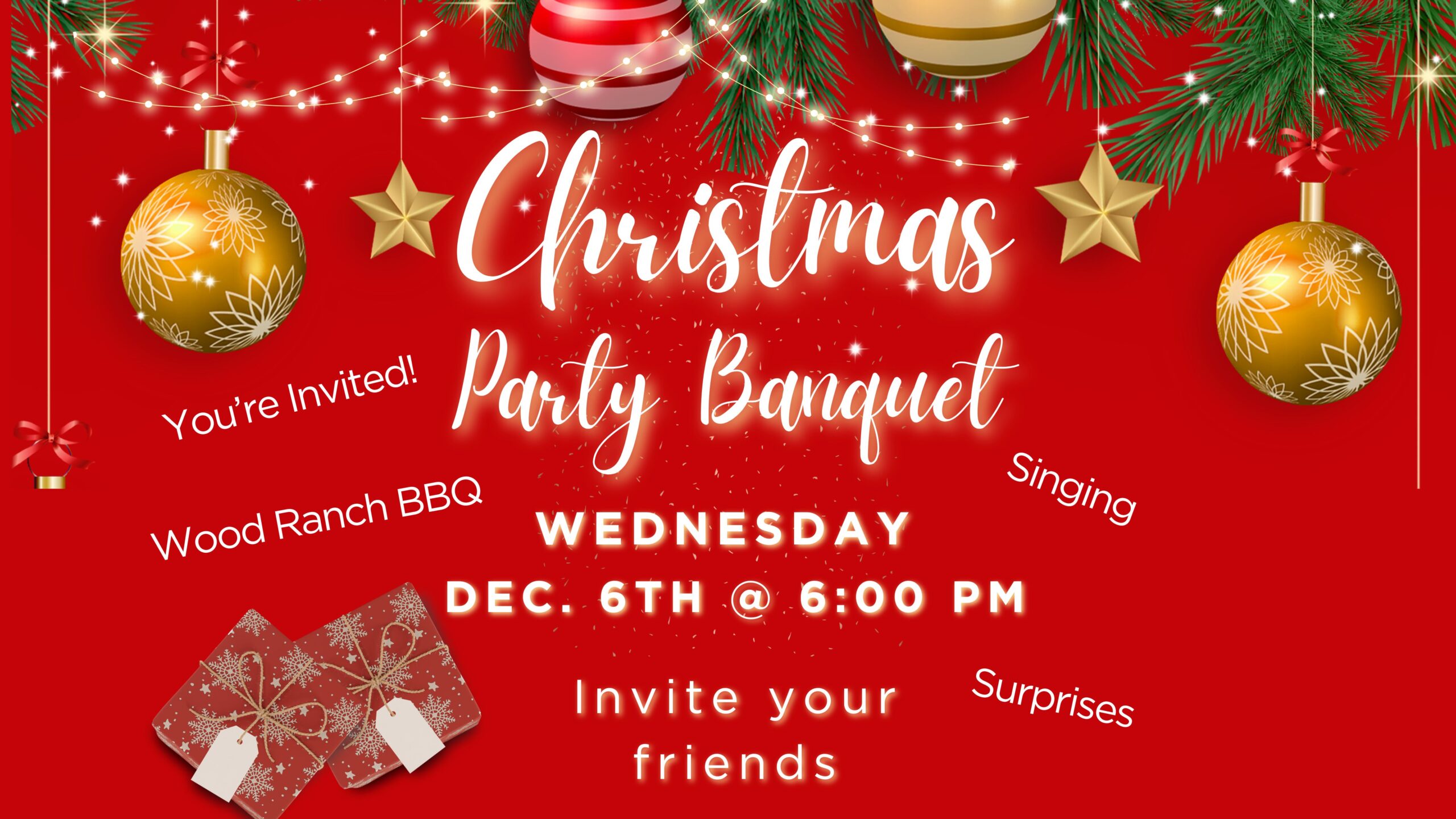 Christmas Party Banquet