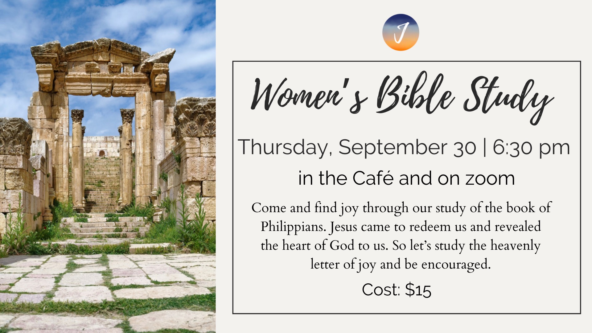 Women's Bible Study Sept 2021