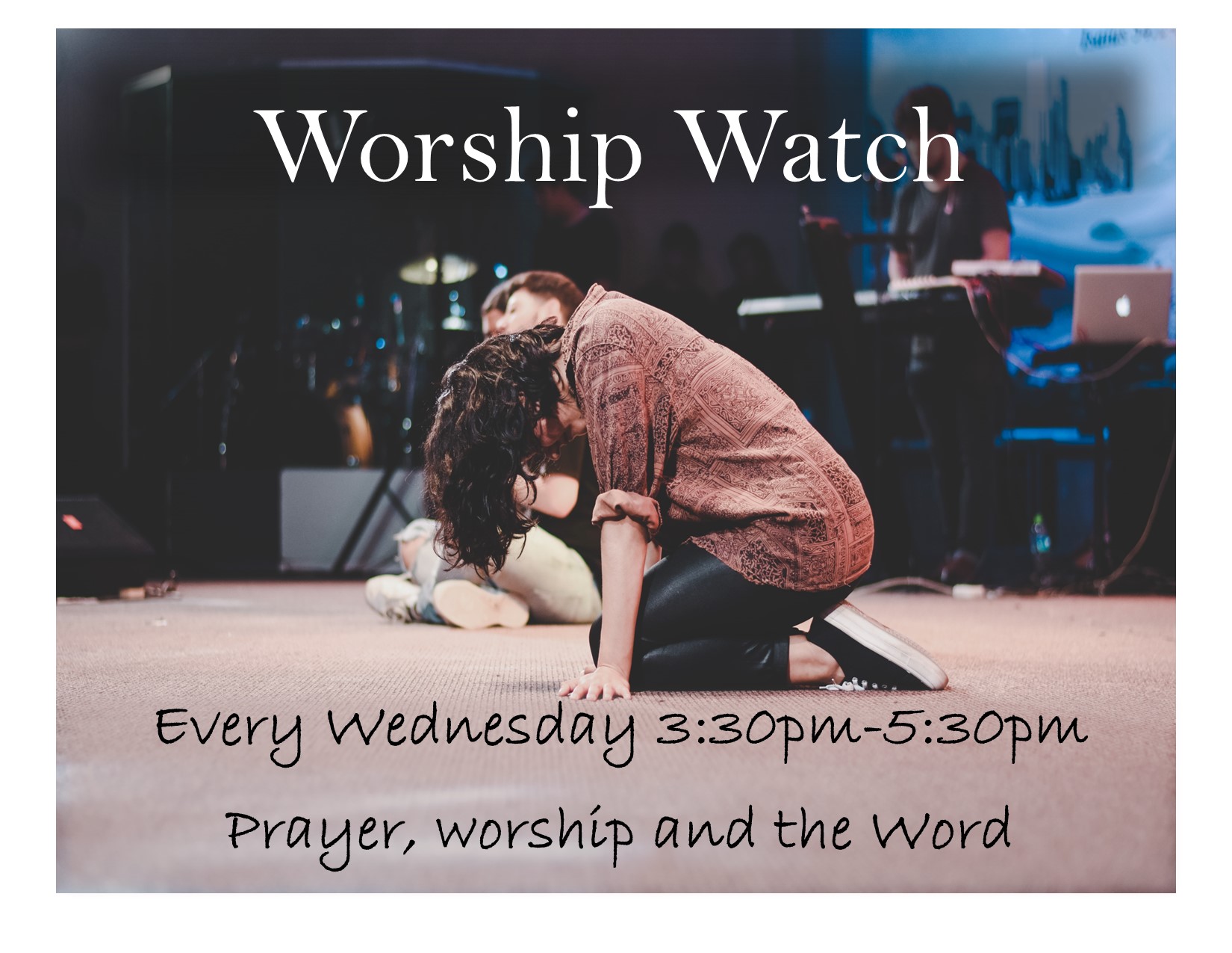 Worship watch poster